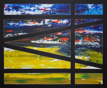 Original Abstract Paintings by CONRAD BLOEMERS