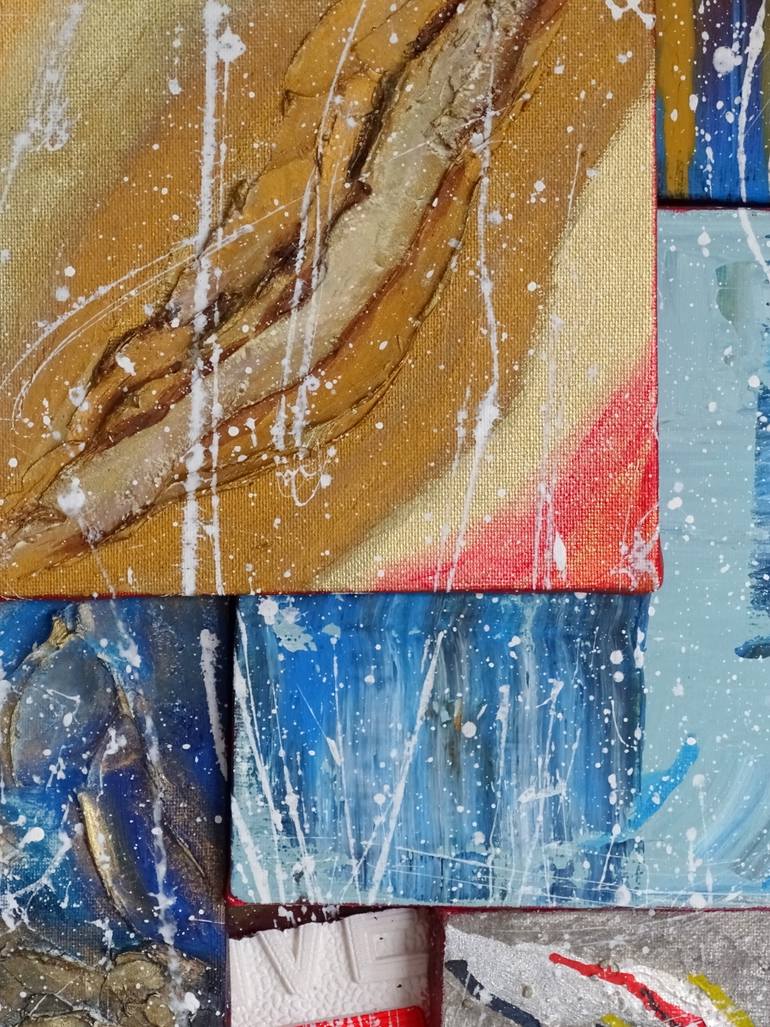 Original Abstract Expressionism Abstract Painting by C B