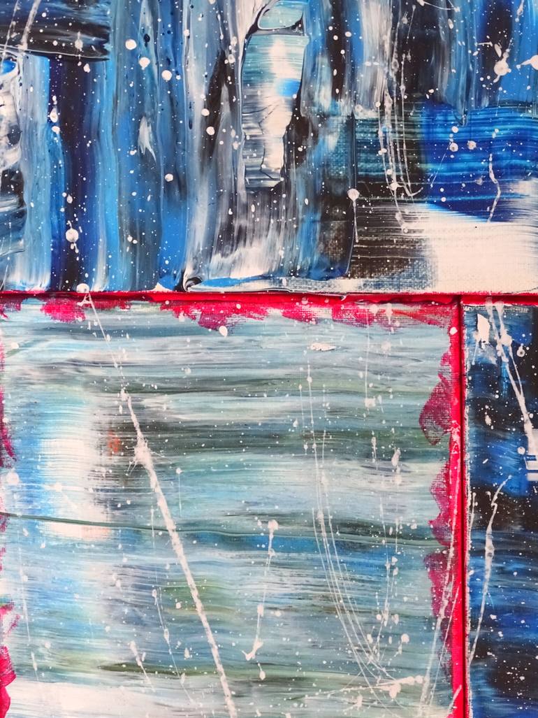 Original Abstract Expressionism Abstract Painting by C B