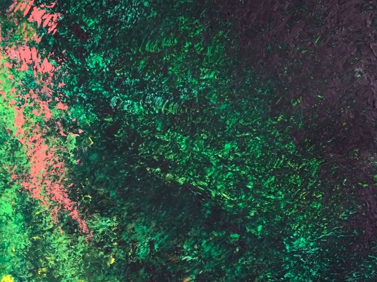 Original Abstract Expressionism Abstract Painting by Conrad Bloemers