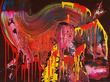 Original Abstract Expressionism Abstract Paintings by CONRAD BLOEMERS