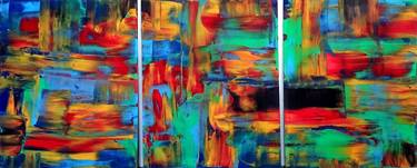 Original Abstract Expressionism Abstract Paintings by CONRAD BLOEMERS