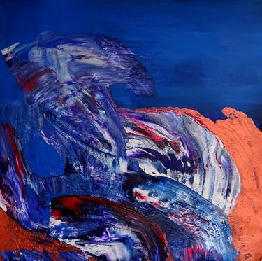 Original Abstract Expressionism Abstract Paintings by CONRAD BLOEMERS