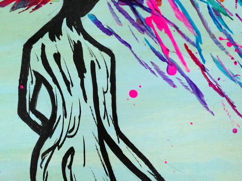 Original Contemporary Family Painting by C B