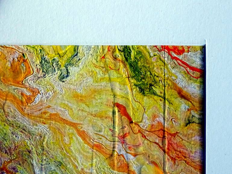 Original Abstract Expressionism Abstract Painting by C B