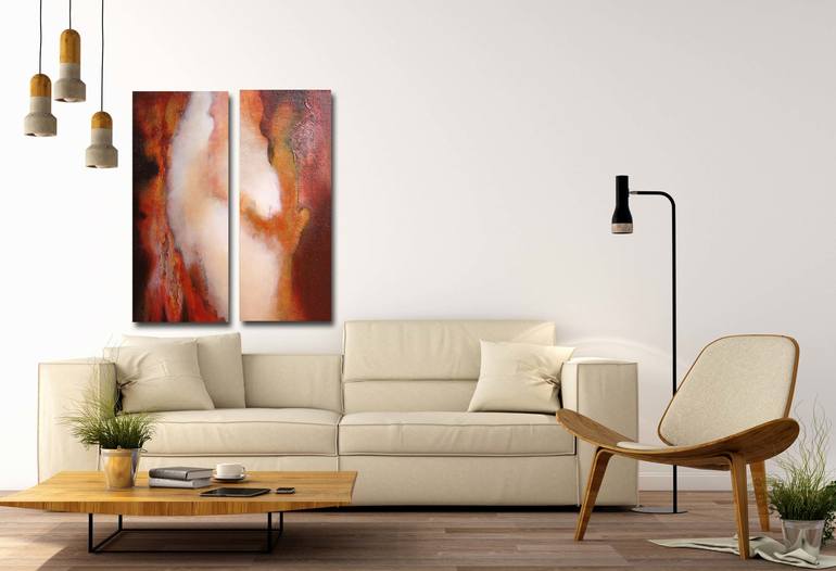 Original Abstract Painting by Marly Freij