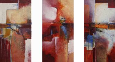 Original Abstract Paintings by Marly Freij