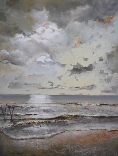 Original Figurative Seascape Paintings by Marly Freij
