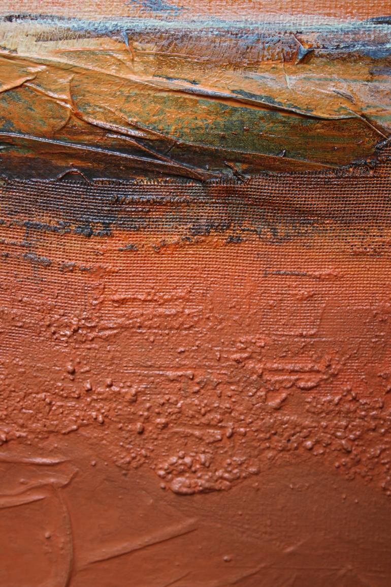 Original Abstract Landscape Painting by Marly Freij