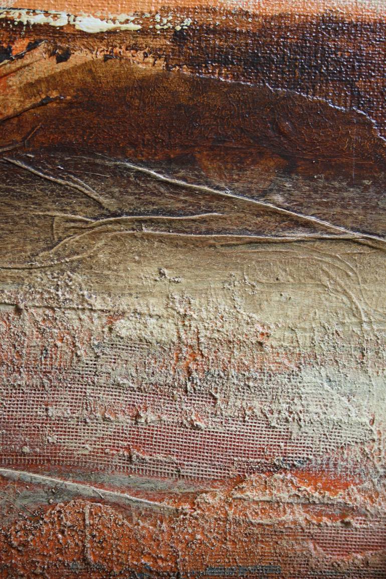 Original Abstract Landscape Painting by Marly Freij