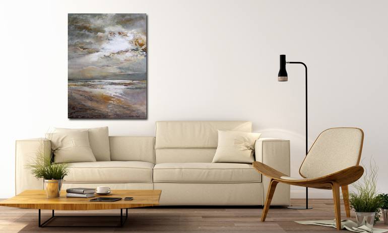 Original Figurative Seascape Painting by Marly Freij