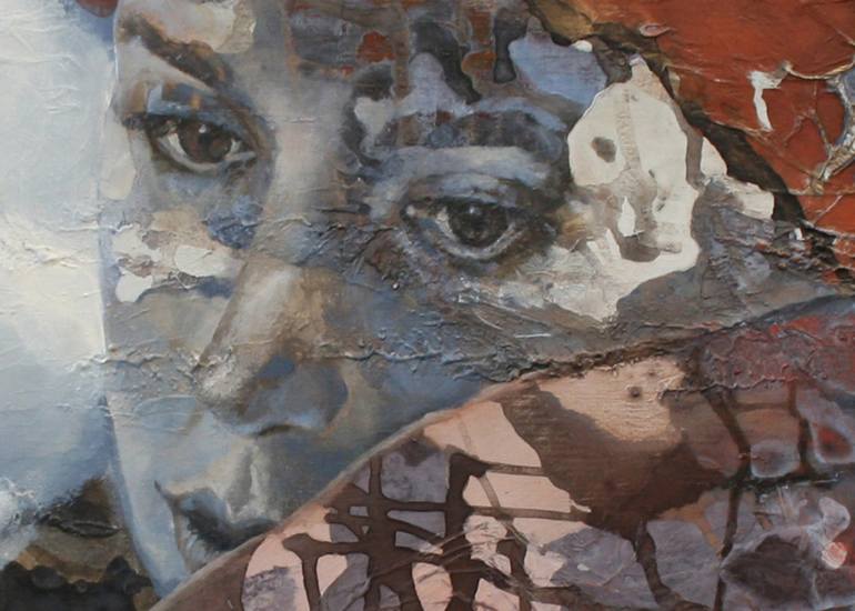 Original Figurative Portrait Painting by Marly Freij