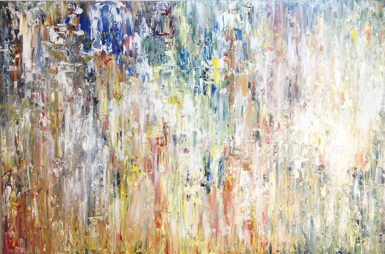 Original Abstract Expressionism Abstract Painting by Claudia Gillies