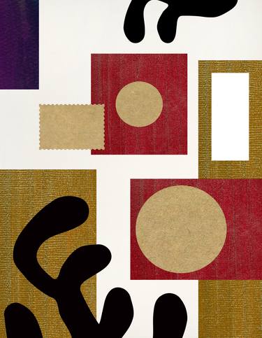 Print of Abstract Patterns Collage by Viola Mari Ekong