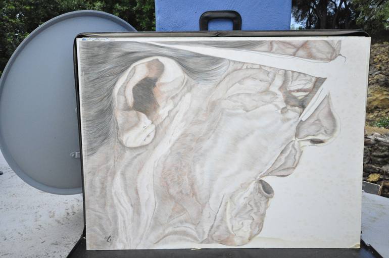 Original Figurative Religion Mixed Media by Viola Ekong