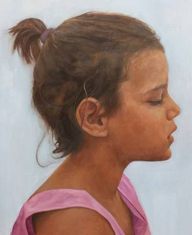 Original Figurative Portrait Paintings by Byron Freire