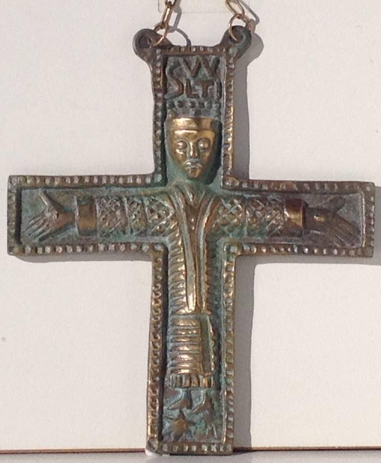 Croce del pellegrino (Pilgrim's Cross) Sculpture by Paola Majerna ...