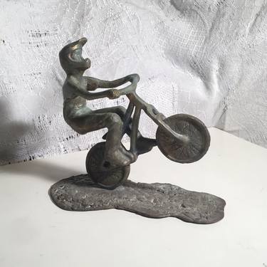 Original Bicycle Sculpture by Paola Majerna
