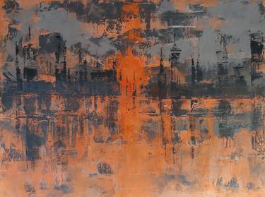 Original Modern Cities Painting by Khrystyna Volokh