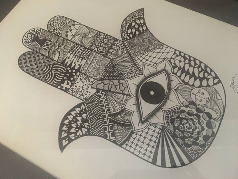 Original Conceptual Religion Drawing by Gauri Arora