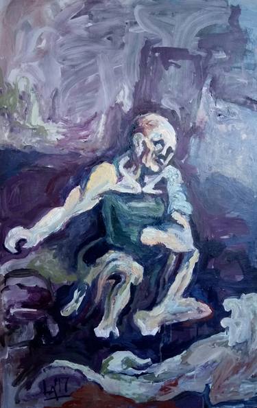 Print of Expressionism Mortality Paintings by Laura Aranda