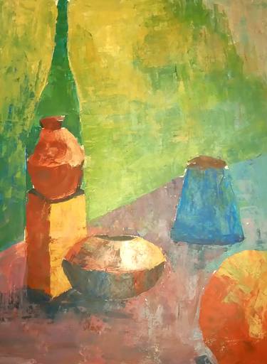 Print of Expressionism Still Life Paintings by Laura Aranda