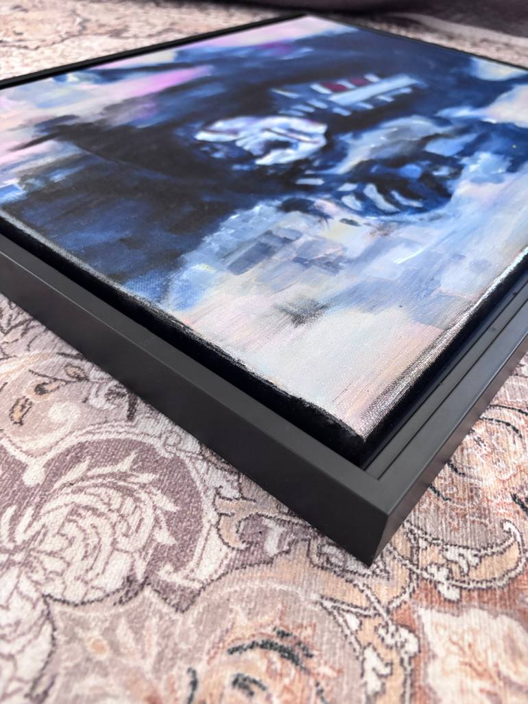 Original Abstract Expressionism Pop Culture/Celebrity Painting by Alex Chavez