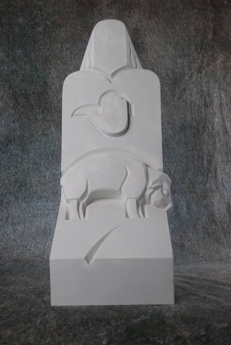 Original World Culture Sculpture by Leonid Filitsyan