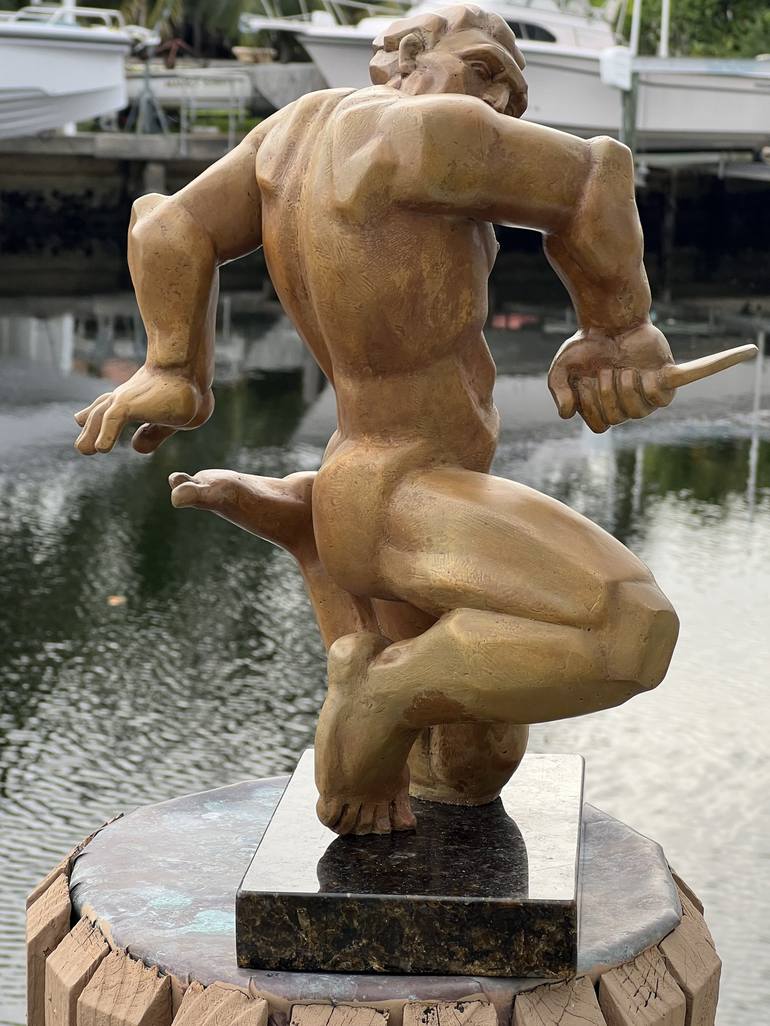 Original Expressionism Classical mythology Sculpture by Leonid Filitsyan