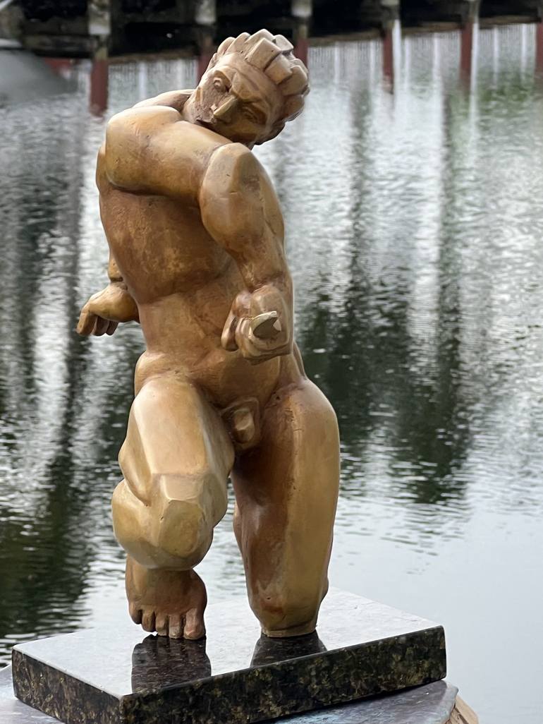 Original Expressionism Classical mythology Sculpture by Leonid Filitsyan