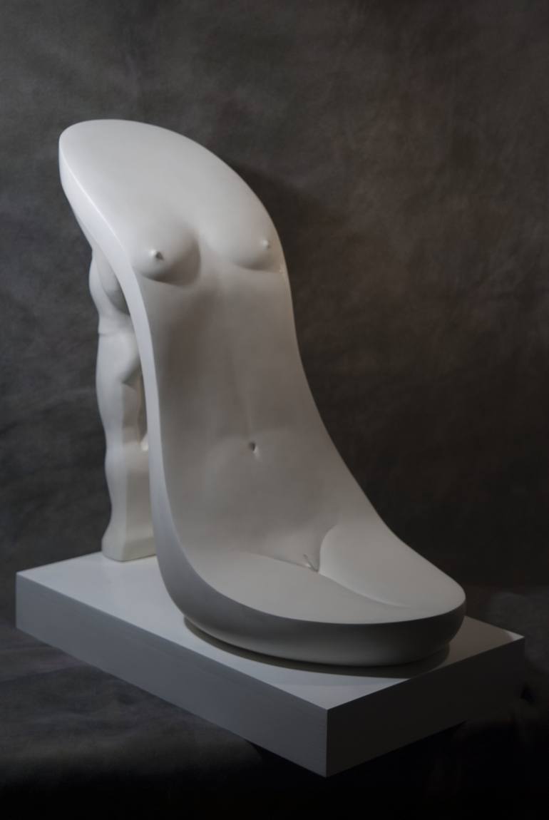 WOMAN-SCISSORS Sculpture by Leonid Filitsyan