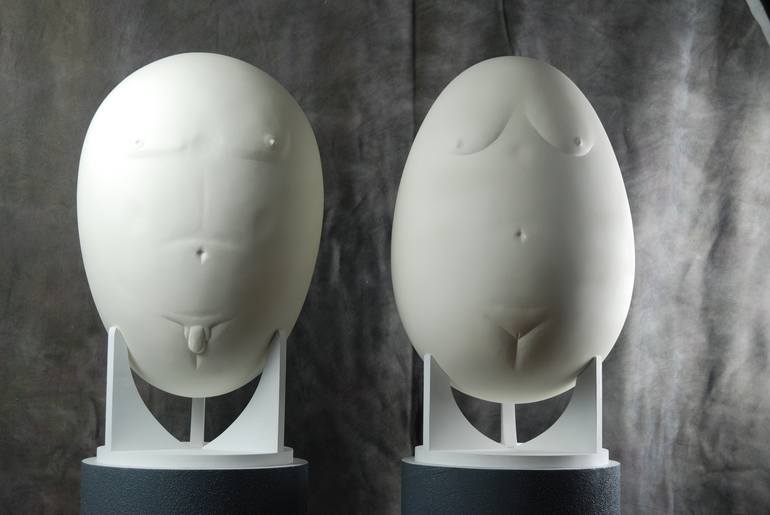 Original Figurative Erotic Sculpture by Leonid Filitsyan