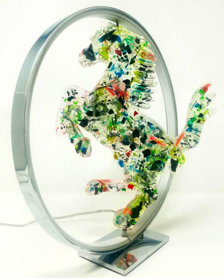 Original Conceptual Animal Sculpture by Katia Fogliaro