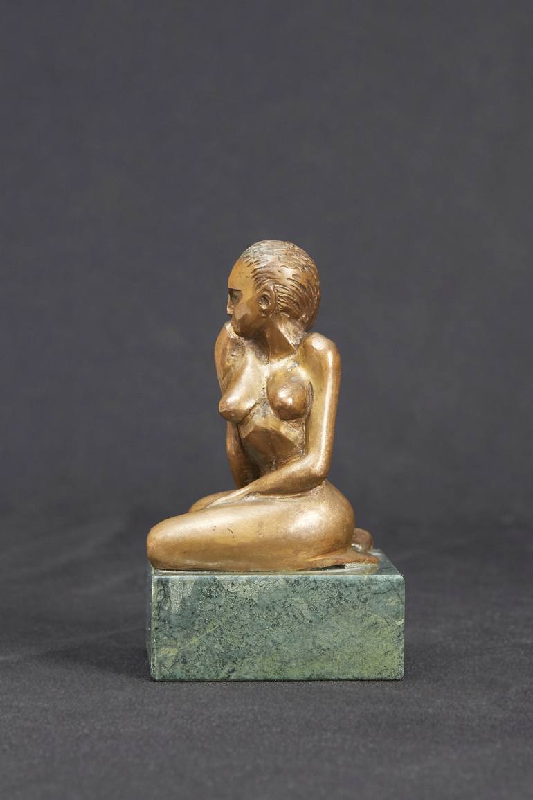 Original Expressionism Women Sculpture by Oleg Putilin