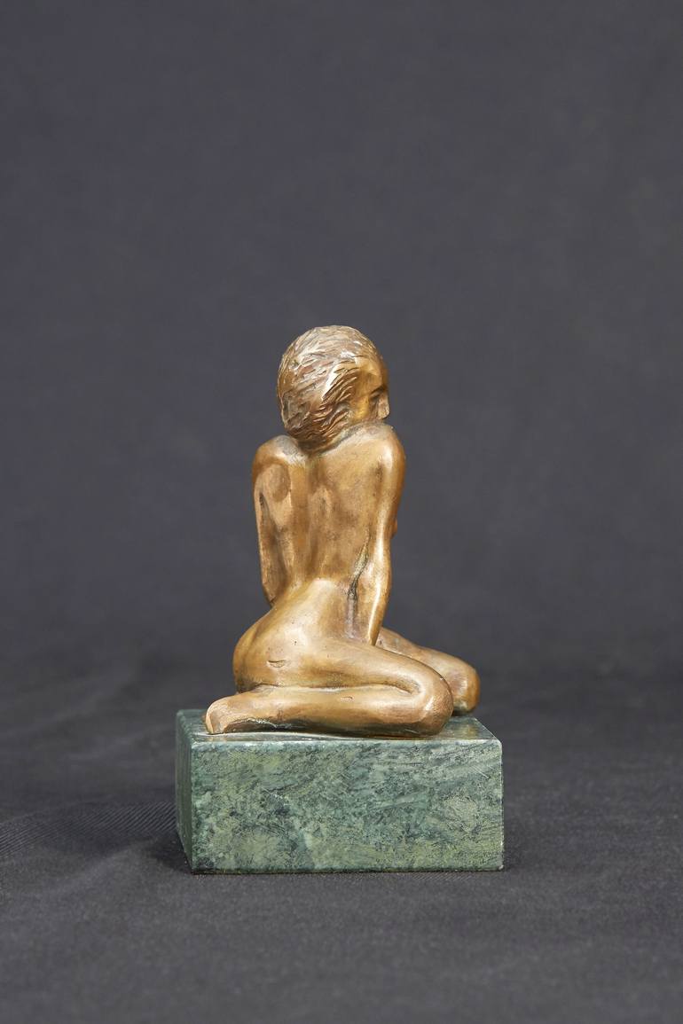 Original Expressionism Women Sculpture by Oleg Putilin