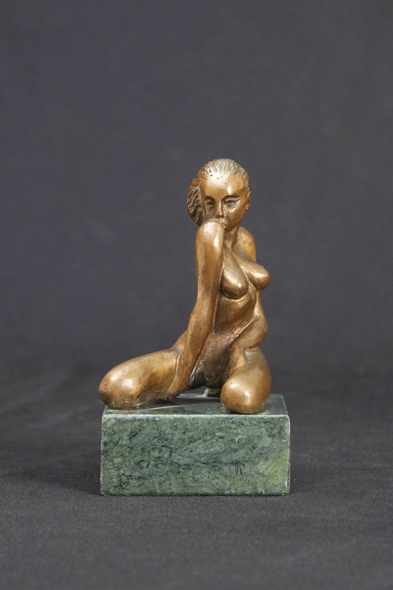 Original Expressionism Women Sculpture by Oleg Putilin