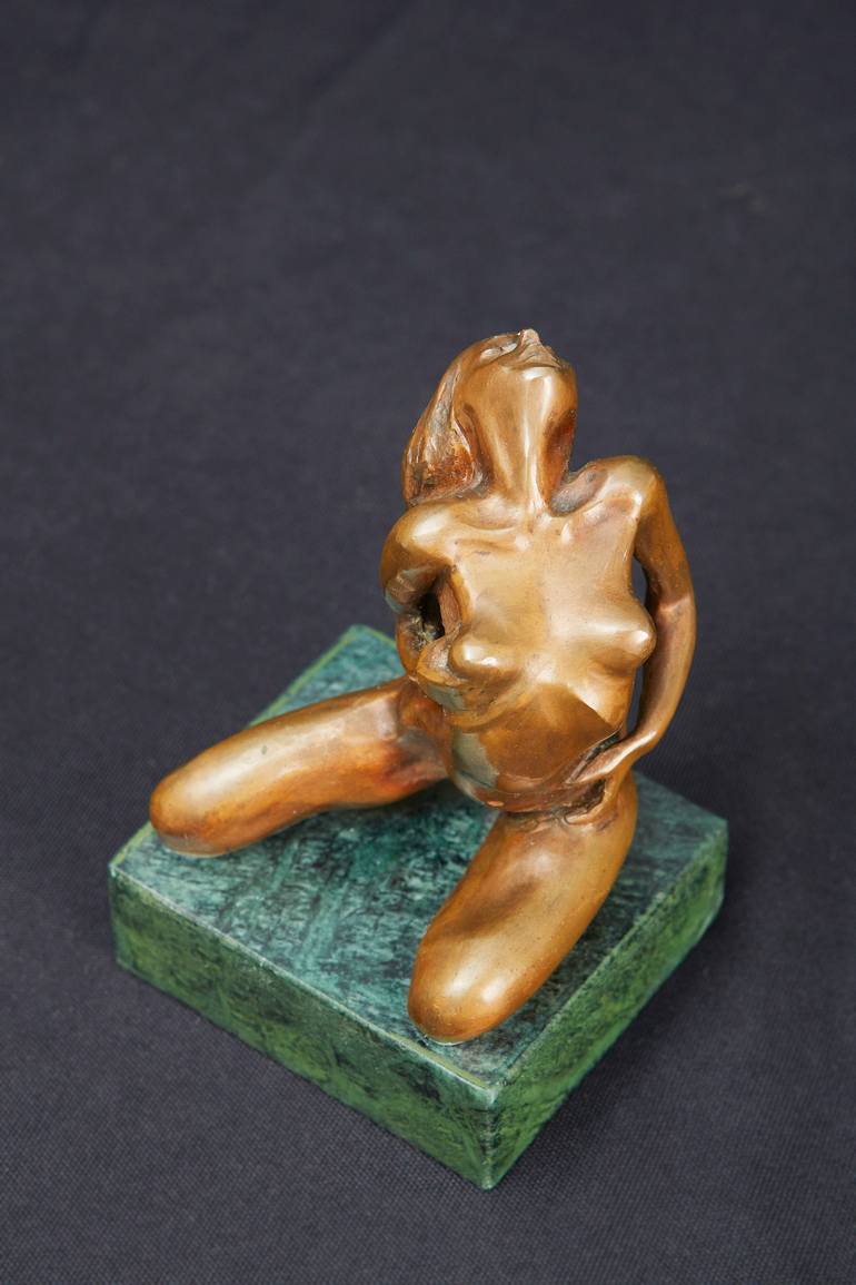 Original Expressionism Women Sculpture by Oleg Putilin