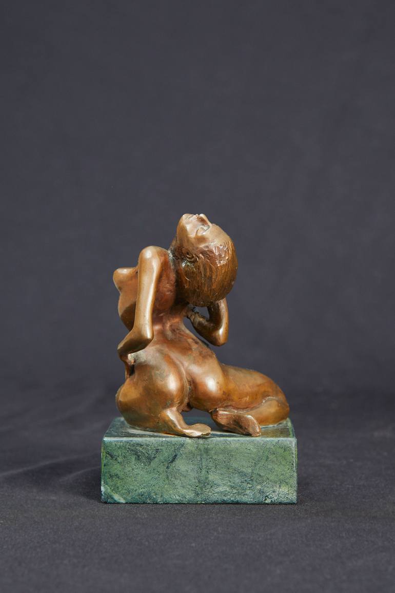Original Expressionism Women Sculpture by Oleg Putilin