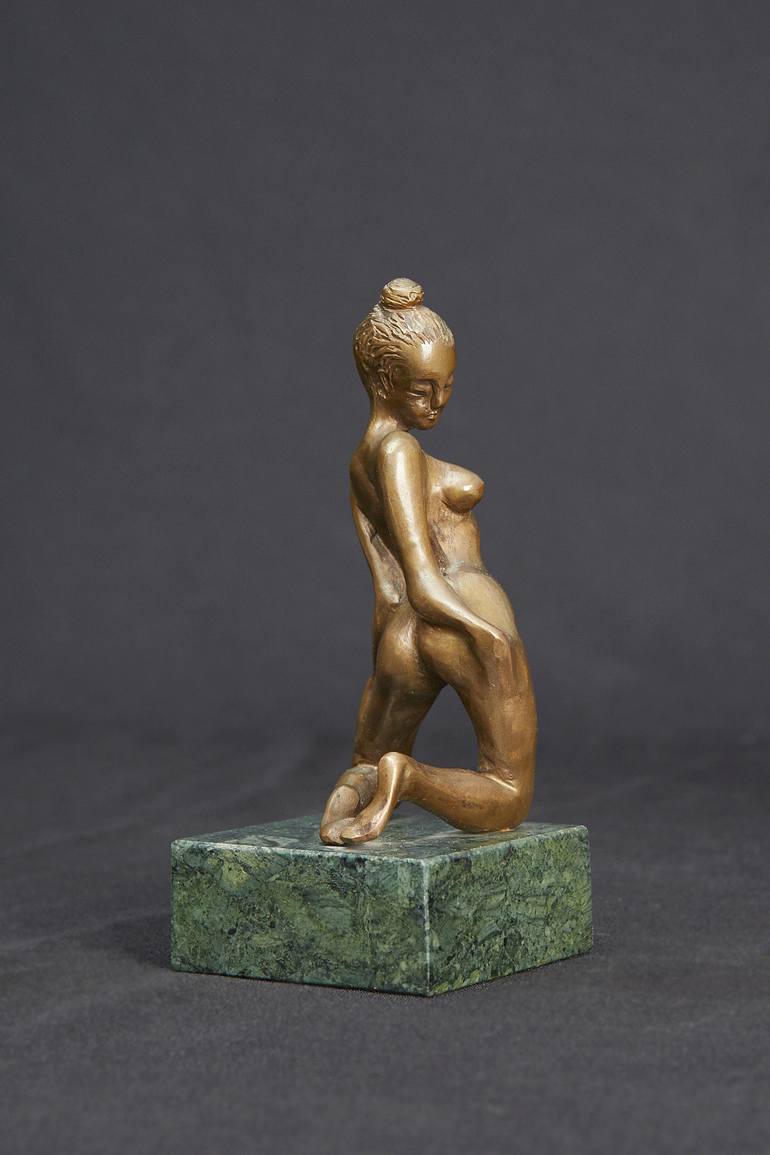 Original Expressionism Women Sculpture by Oleg Putilin