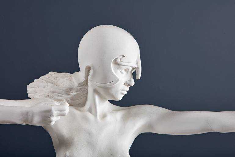 Original Expressionism Women Sculpture by Oleg Putilin