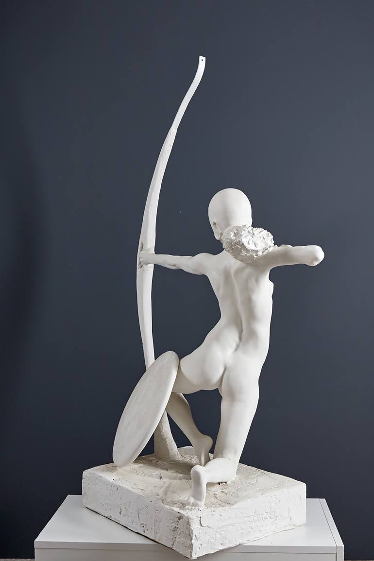 Original Expressionism Women Sculpture by Oleg Putilin