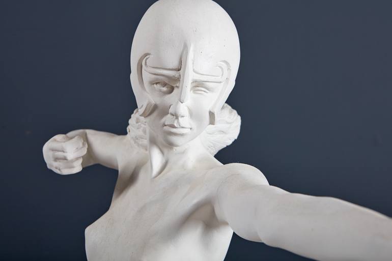 Original Expressionism Women Sculpture by Oleg Putilin
