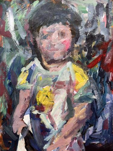 Print of Figurative Children Paintings by Dionysia Adamopoulou