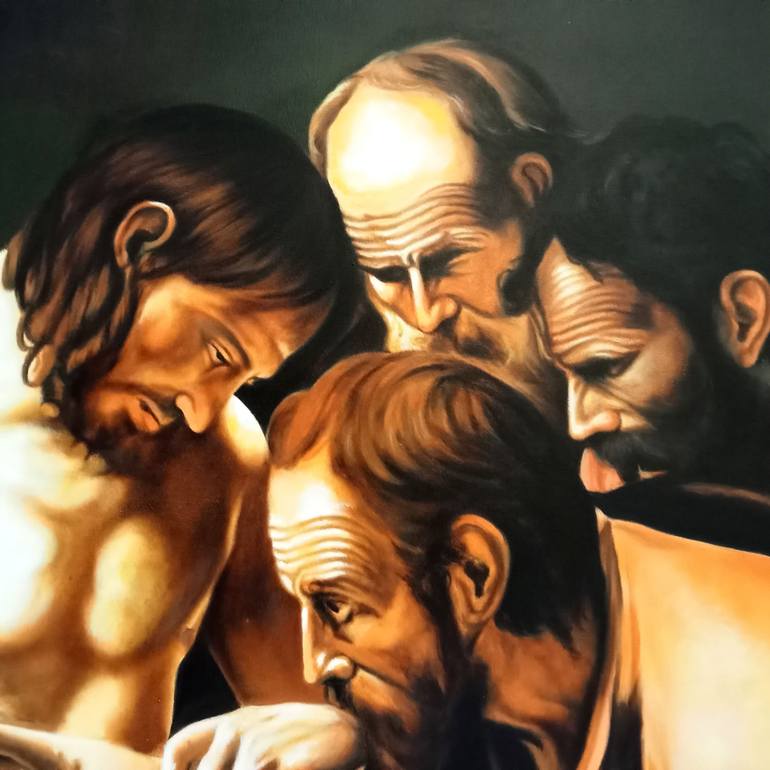 Original Figurative Culture Painting by Hector Monroy