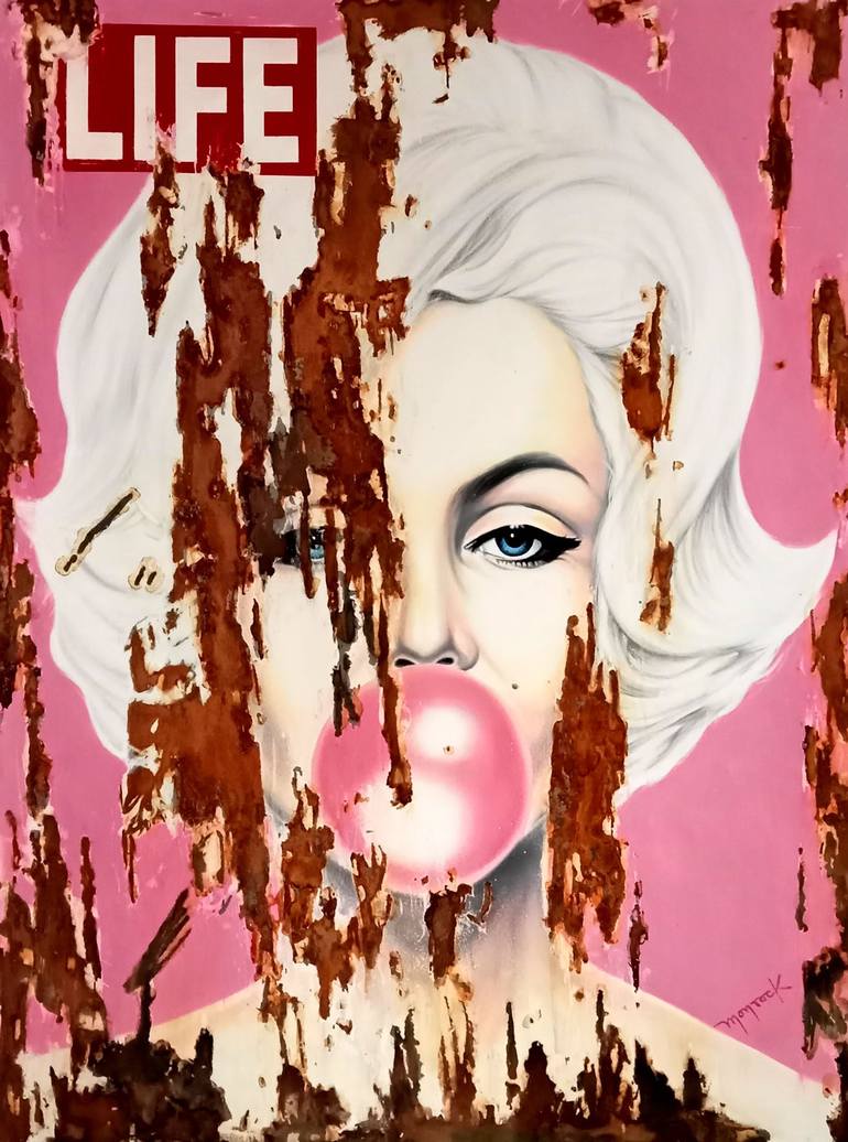 Marilyn Monroe by Hector Monroy Painting by Hector Monroy | Saatchi Art