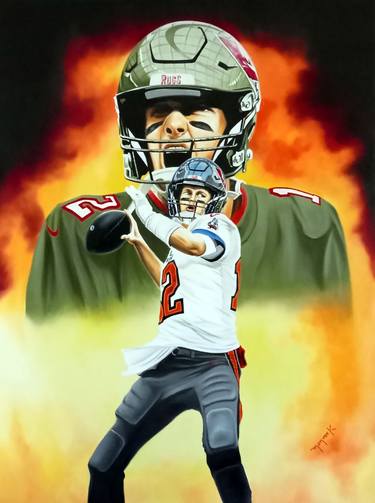 Original Sports Paintings by Hector Monroy