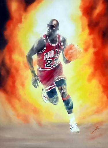 Michael Jordan thumb