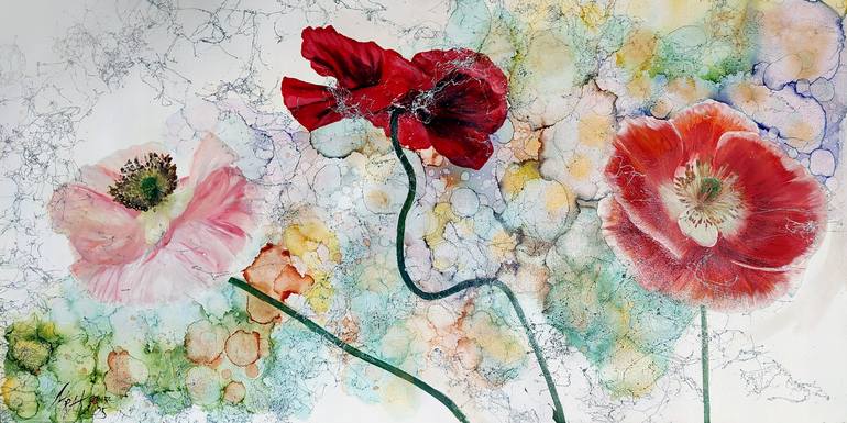 Print of Contemporary Botanic Paintings by Mihails Karavajevs