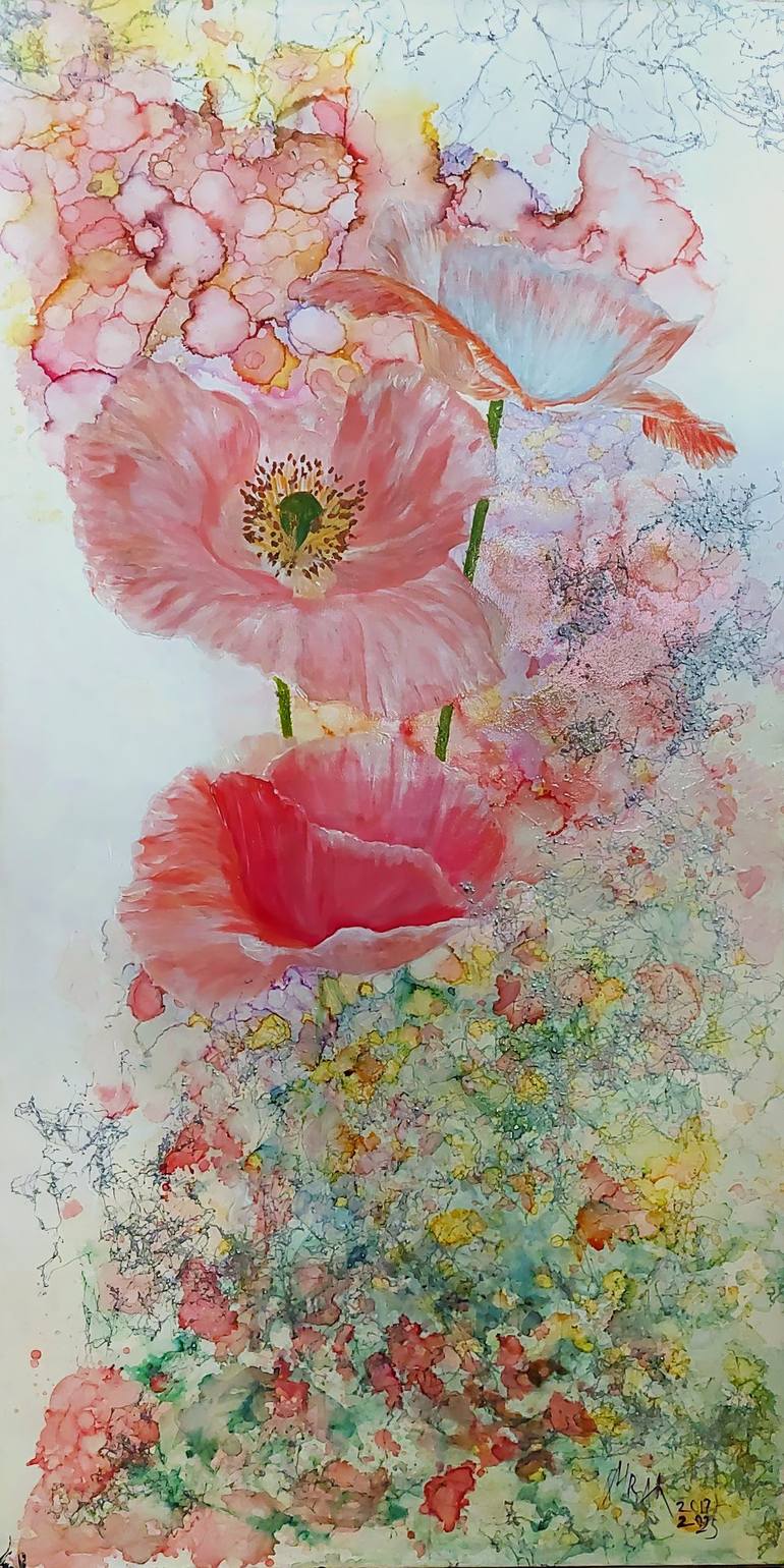 Print of Contemporary Botanic Paintings by Mihails Karavajevs