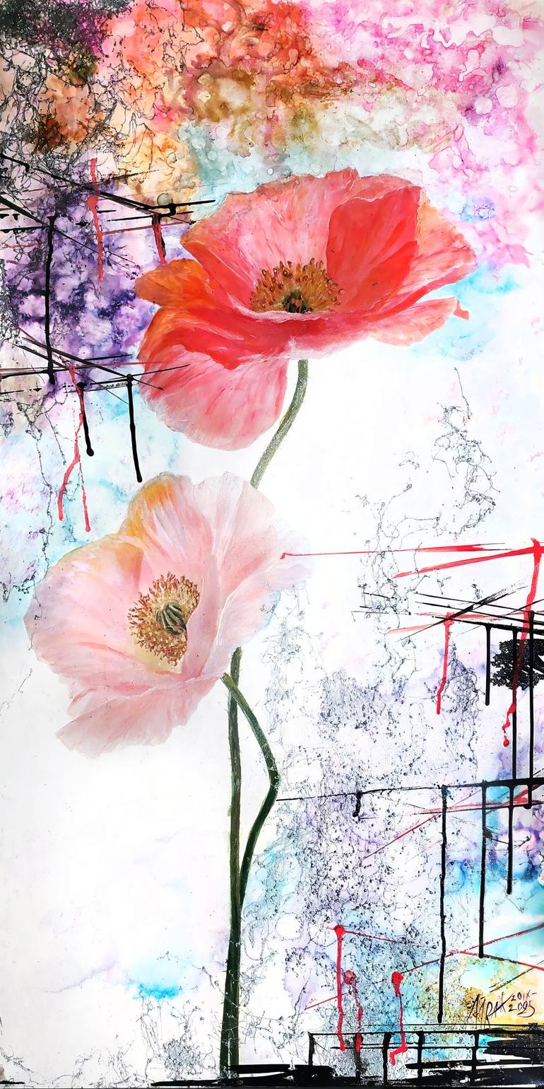 Print of Contemporary Botanic Paintings by Mihails Karavajevs